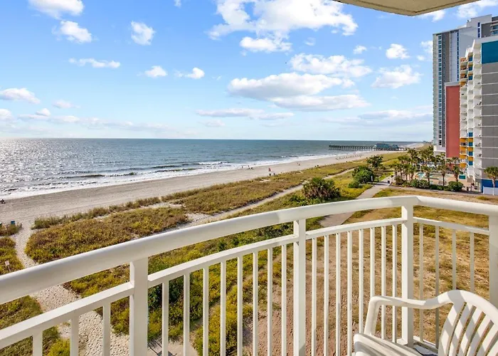 Oceanfront Condo With Private Balcony